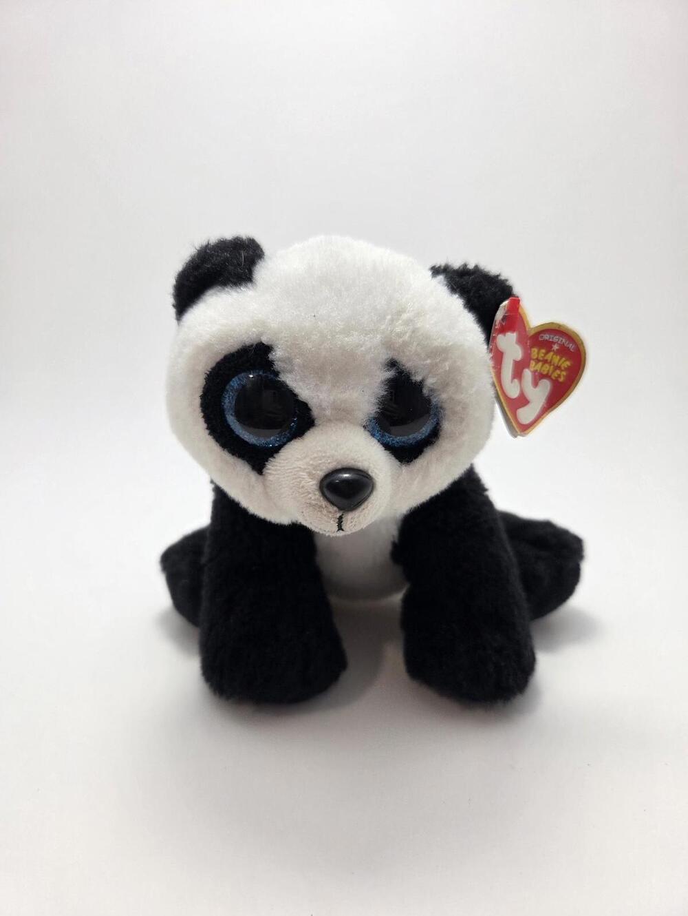 Ty Beanie Baby “Baboo” the Panda Non Mint Hang Tag See Photo (6 inch)